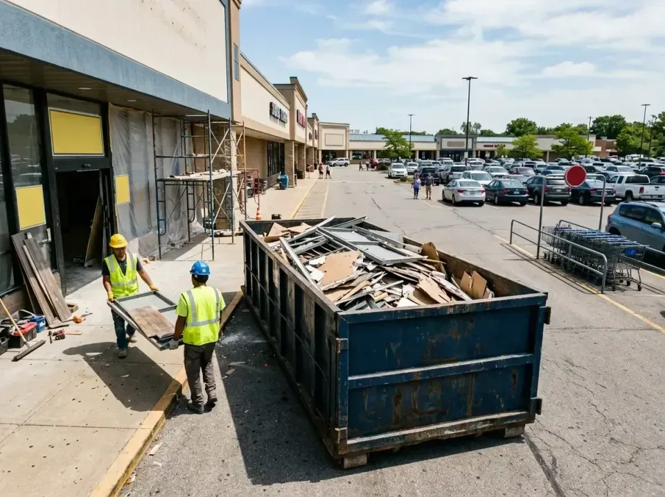 retail-store-renovation-debris-003 — frequently asked questions, Roll-off Dumpster Rentals in Mayville, ND